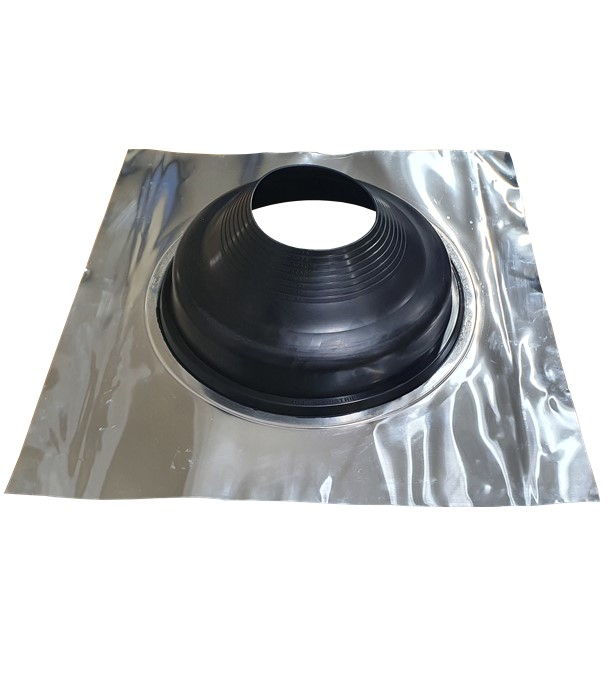 Etanchéité souple SolFlexe Alu EPDM (115°C maxi) n°5 - Ø 300 à 450 mm - Avec embase aluminium - Pour sortie de toiture