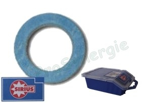 Joint CNK bleu pour gaz, oxygène, hydrocarbures, agrée GDF - 5/8´´ - 17/23 mm - Dimension : 14 x 20 x 2 - Qtté 50 pièces