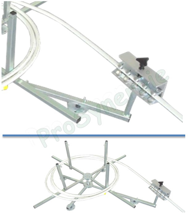 Redresseur pour tube Multicouches  Copipe  Ø 14 à 26mm (se positionne sur le dérouleur horizontal OVE1402096)
