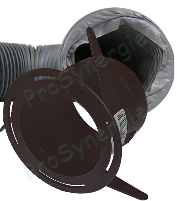 Manchette trident Ø 80 mm - Raccordement Gaine souple Ø 80 mm ou Optiflex (Flexigaine) avec raccord supplémentaire