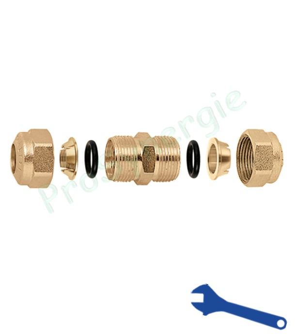 Manchon 903 à bague PTFE pour cuivre Ø 12mm (3/8´´)