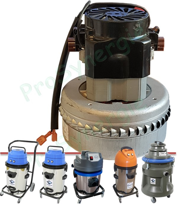Moteur 1200 watts - By-pass pour Galax 2043/2063, Neso 250/400 et 23 à 75 (sauf 25S) et Spiro 250/400