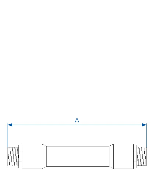 Anti-tartre magnétique en ligne 5102 - Ø 3/4´´ (20/27) pour 2.2 m3/h