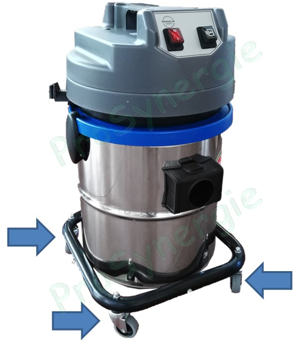 Roulette aspirateur Ø 50 mm - Pour Neso 15/23/25/25S/40