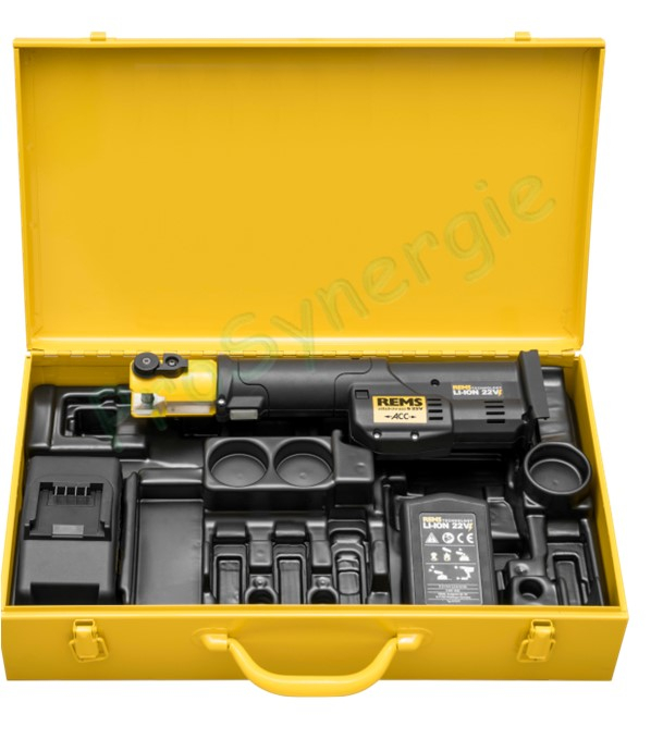 Sertisseuse REMS Mini-Press S 22V ACC en coffret Métal