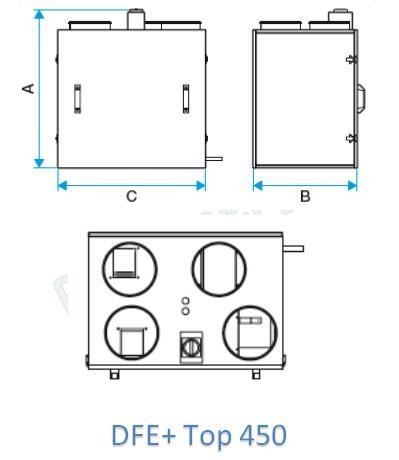 DEF + Top micro watt piquage dessus (-> 6 000m3/h - ?=95%)