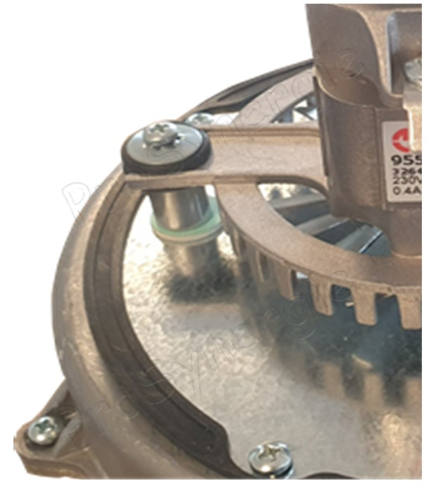 Volute pour extracteur Aaco ST V25 + 4 vis