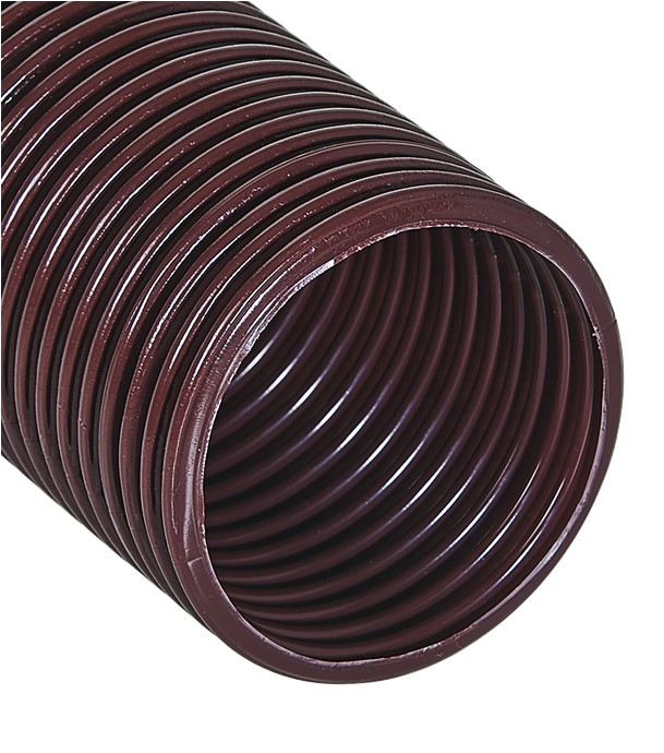 Conduit flexible PVDF Technaflon Ø  80 mm Longueur  8 mètres Avec raccord coude 87° thermosoudé 20 cm  pour raccordement mural