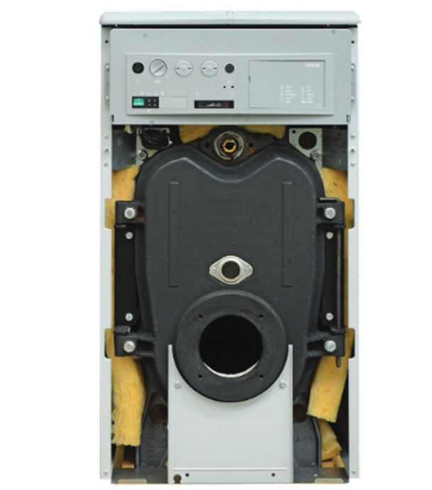 Auxal 25 ErP LN - Chaudière au sol fioul (brûleur non compris) 32,7Kw Basse température Chauffage seul raccordement cheminée Ø 125mm - HxLxP=875x460x515mm