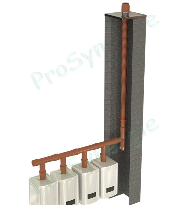 Conduit flexible PVDF Technaflon Ø 125 mm En couronne de 30 mètres