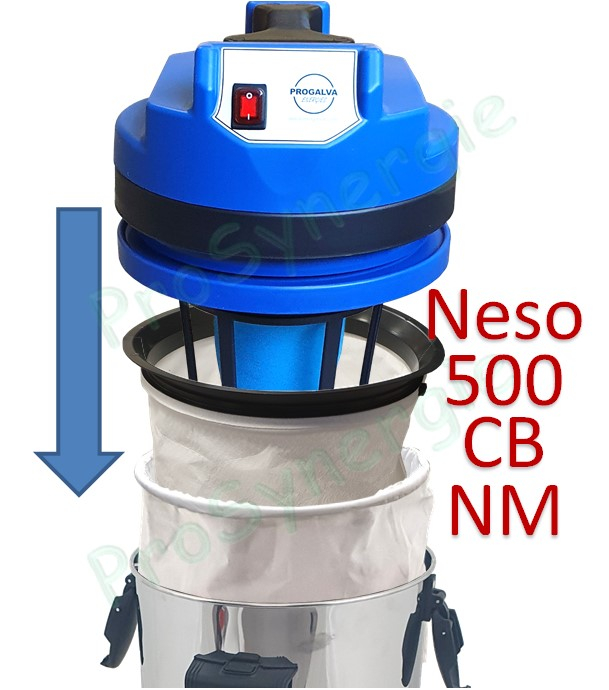Sac filtre tissu conique avec cerclage plastique Aspirateur Neso 50/50CB