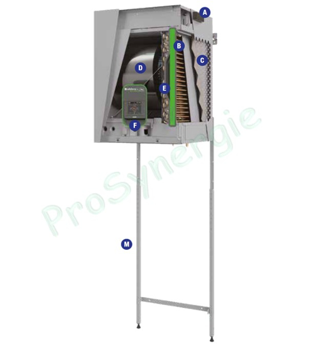 Unité intérieure AIR - Modèle T.One AIR 05 R32 - Chauffage