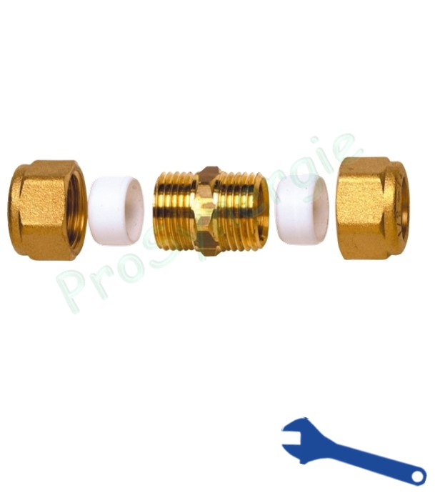 Manchon 803 à bague PTFE pour cuivreØ  6mm (1/4´´)