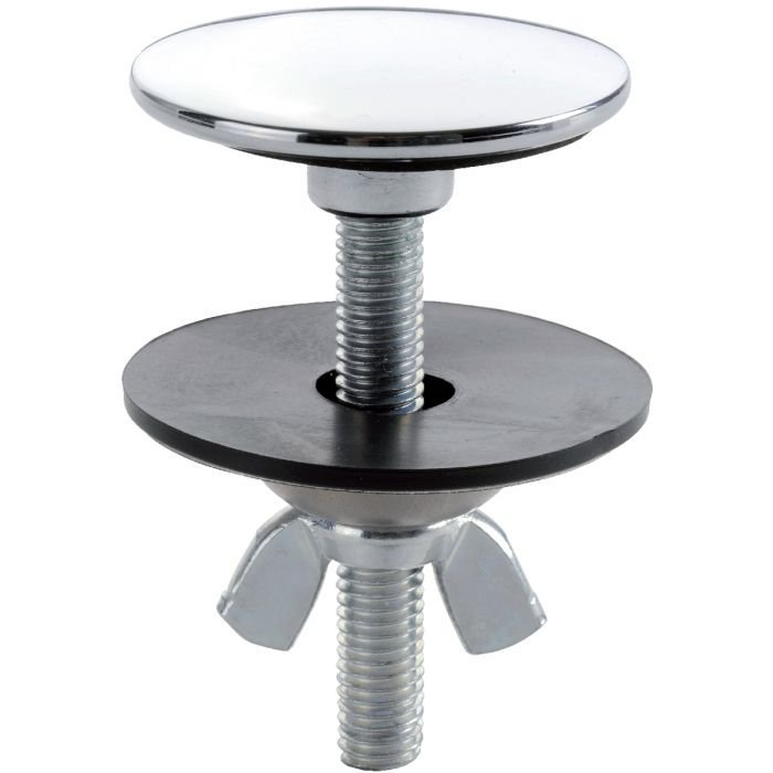 Cache trou chromé Ø 44mm