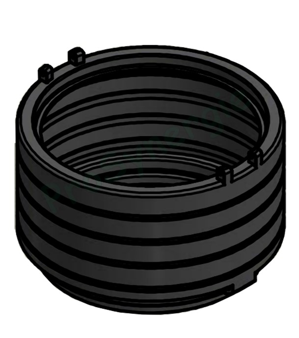 Rehausse pour cuve CHU, MU et CU à eau enterrer Ø 500 ou 700 mm