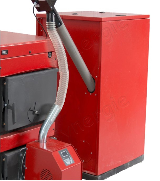 Kit Brûleur granulés ''Confort'' 40 KW (extension pour chaudière Burnit type WBS) + Vis d'alimentation 1.5 mètres et silo de stockage 500 litres