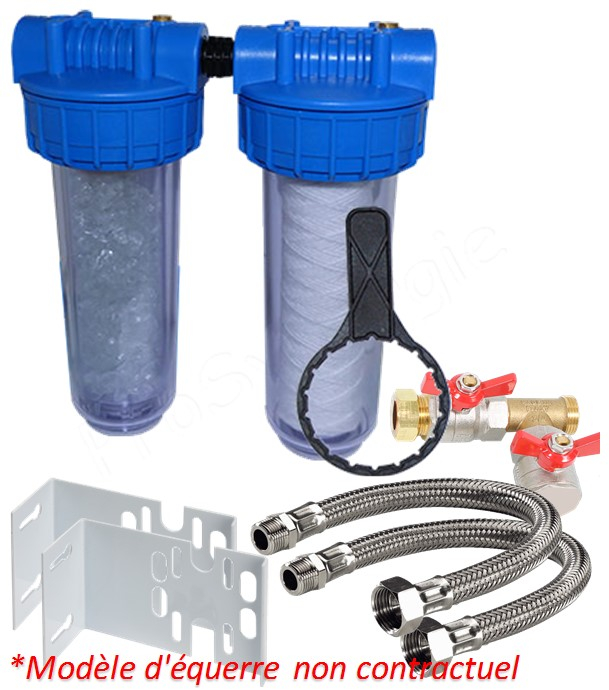 Combiné filtration avec by-pass protect° polyphosphate