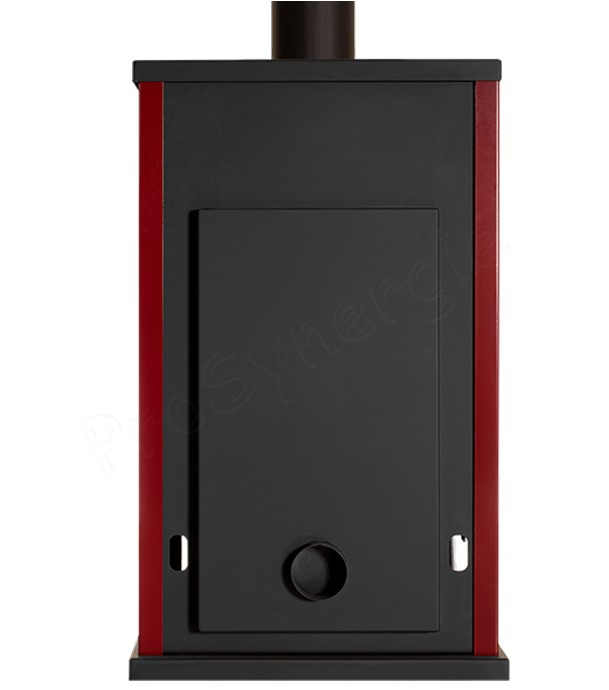 Eko3 - Poêle à bois ecodesign Classe A+, Puissance nominale 8,5 kW, Min/Max 5/12 kW, Rendement 82,04%, LxPxH = 530x440x890, Ø conduit de fumées 130 mm