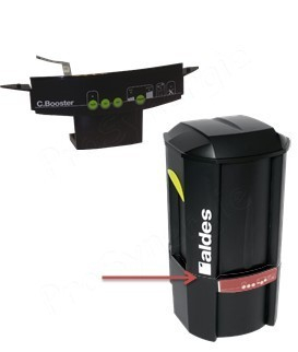 Façade de commande 4S pour Aspirateur centralisé C.Booster avec boutons de commande