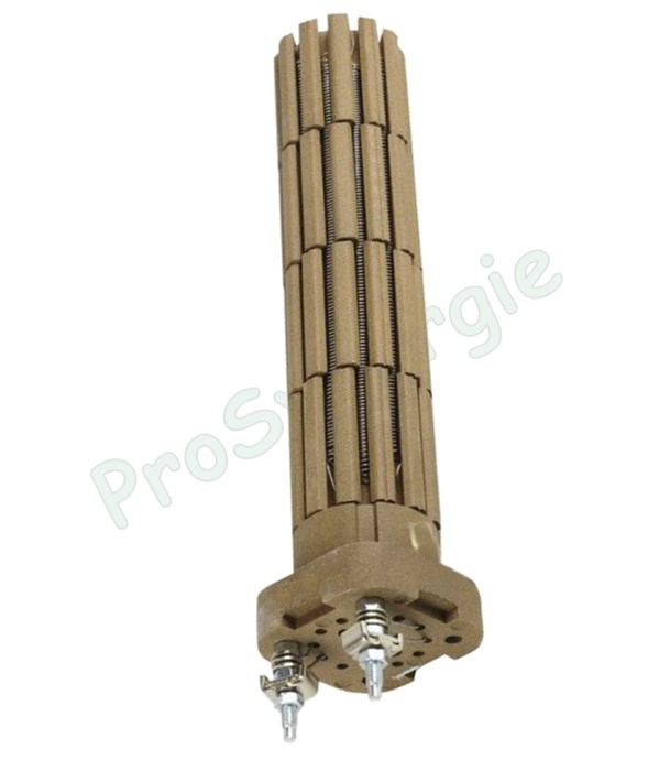 Modeco Ceramic - Chauffe eau sanitaire mixte Vertical Mural Ø470mm de 80 à 150 litres classe ERP B/C résistance électrique stéatite 230V 1200/2400W + échangeur chauffage