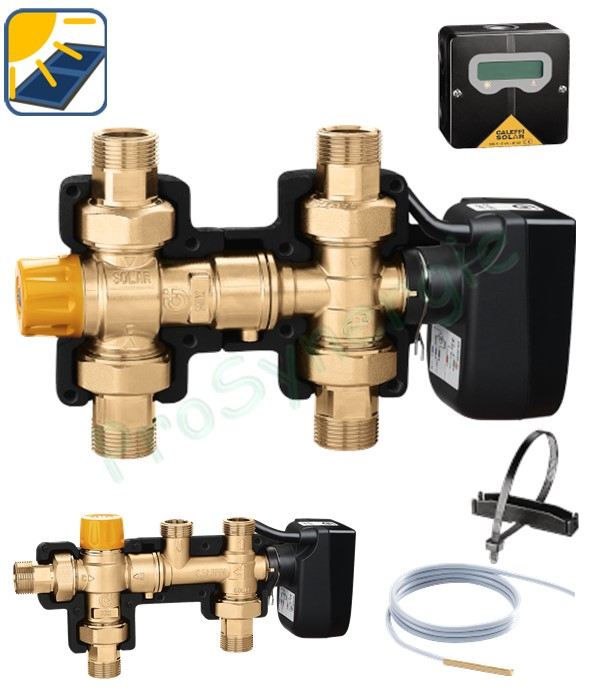 Module Mitigeur thermostatique avec vanne directionnelle pour chaudière E.C.S. instantanée