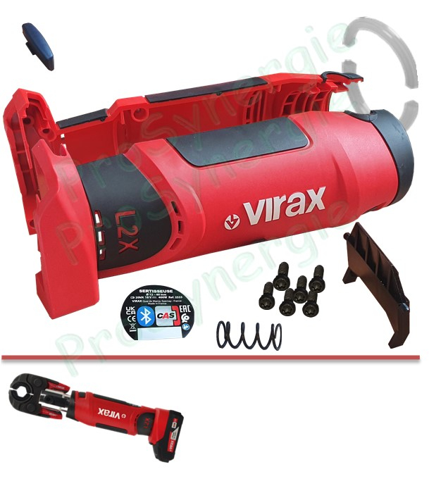 Kit Externe (2 demi-coques) pour Sertisseuse Virax Viper L2X