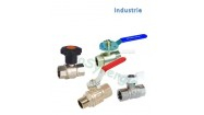 Vanne sphère industrie (Filet long, Oxygène et cadenassable)