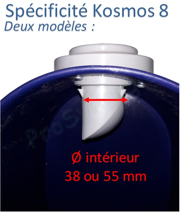 Sac filtre papier Kosmos 8 (lot de 10) - Sortie Ø 38 mm
