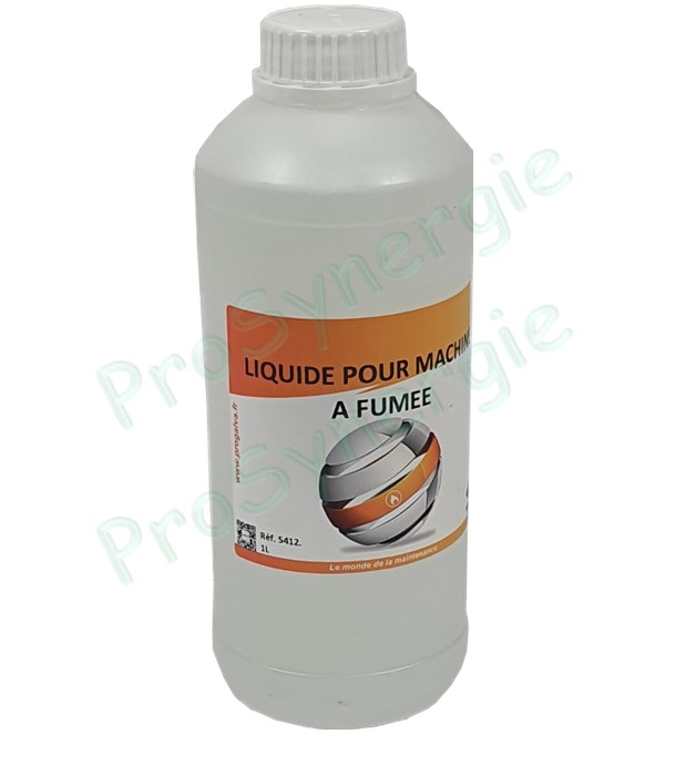 Bidon 1 ou 5 litres de liquide pour machine à fumée (contrôle d'étanchéité)