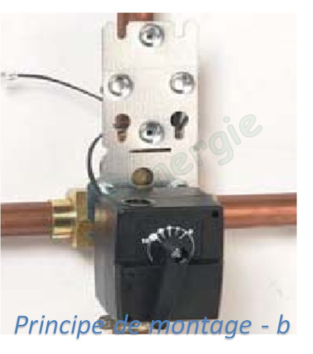 Régulation chauffage avec horloge Automix 30 Q (LK 963 Q Temperature Controller) - (Fx. T° extérieure)
