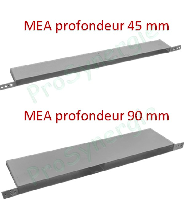 MEA - Manchon raccordement droit pour coffre de volet roulant section 353x37mm profondeur 200mm pour entrée d´air