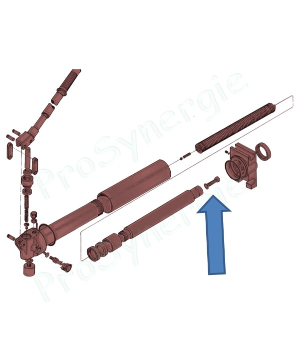 Joint cuivre de vérin n°1 et n°2 manuel et n°2 électrique pour cintreuse hydraulique