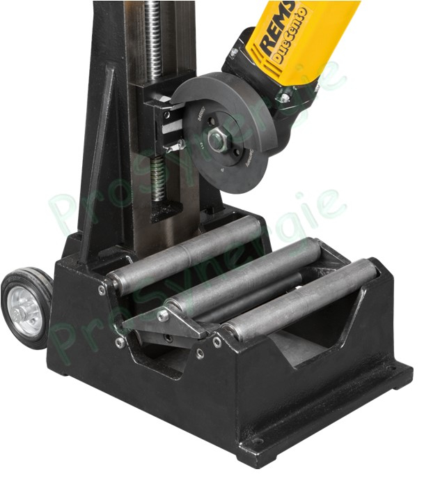 Rouleau de rotation intermediaire pour tube Ø 40 à 110 mm - Coupe-tube électrique à molette DueCento