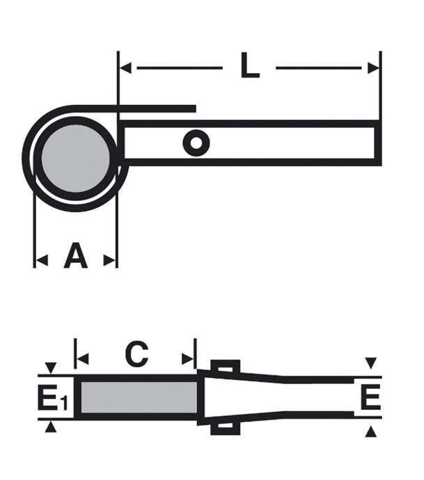 Chaîne de rechange pour Serre-tube à chaîne Virax modèle 0106