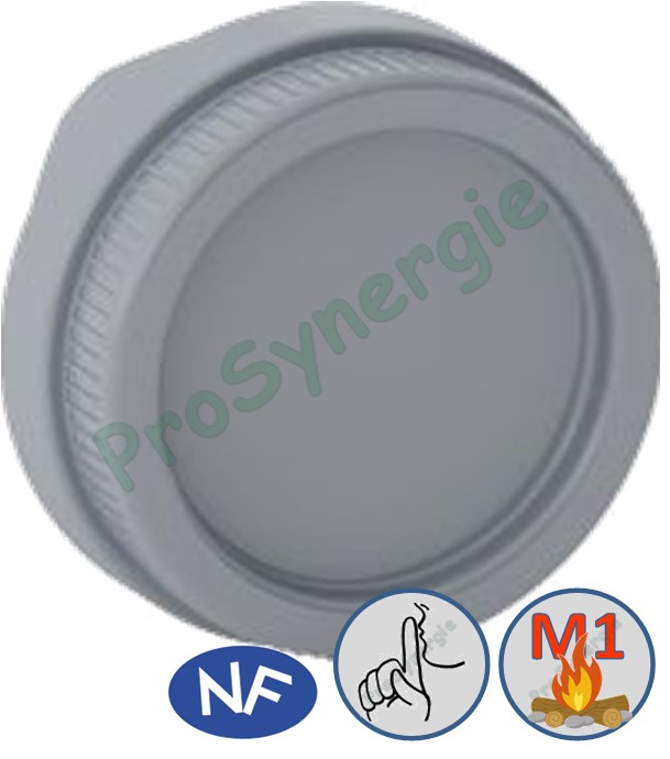 Module Bouchon visitable pour collecteur sanitaire Ø100mm PVC évacuation (Acoustique)