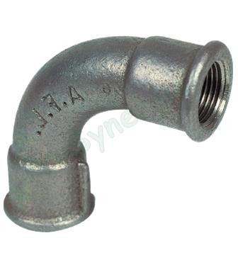 Coude GR 90° Fonte Noire à Visser AN002 - Ø FF 1/2´´