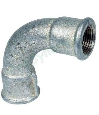 Coude GR 90° Fonte Galva à Visser AG002 - Ø FF 3/4´´