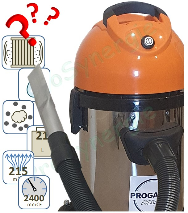 Choix d´un aspirateur de ramonage et de chantier (Progalva, Alto, Virax...)