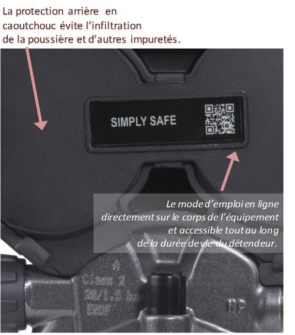 Détendeur Débitlitre Capoté Procontrol Argon / CO2 - 200 bar / 0 - 30 L/min
