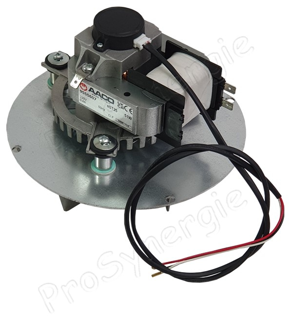 Mototurbine Aaco ST V25 230Vac 51W + câble 3 fils (L=80cm) capteur à effet hall