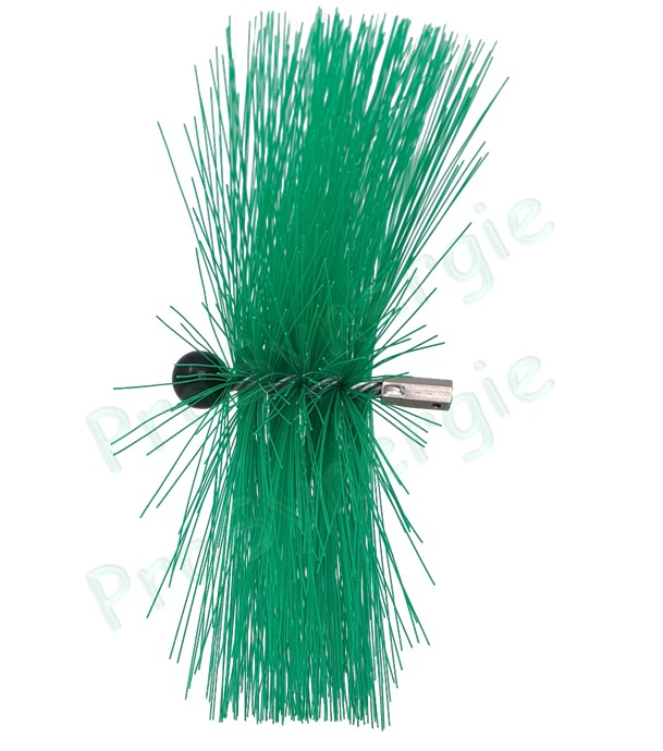 Brosse simple pour entretien réseau ventilation Ø 160 mm (12 x 175)
