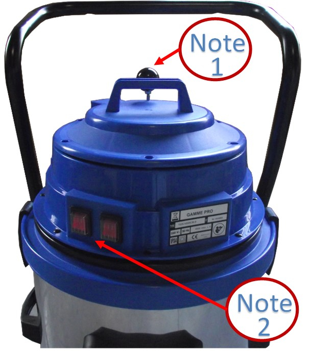 Aspirateur Neso 500 CB Décolmatant - 3 moteurs + accessoires