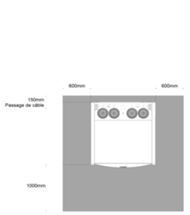 Pompe à chaleur Géothermie GéoCiat Power Taille 120HT 400V Tri 15.2A (réversible avec Kit Géocooling) / Pc 27.35KW (35°C -3°C) - LxHxP=685x1178x720mm