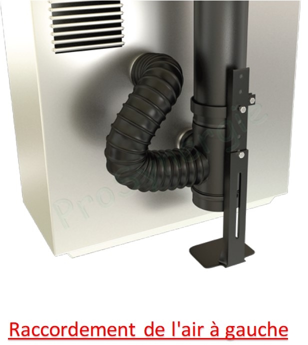 Double Té à 90° réversible BIOTEN étanche + Tampon