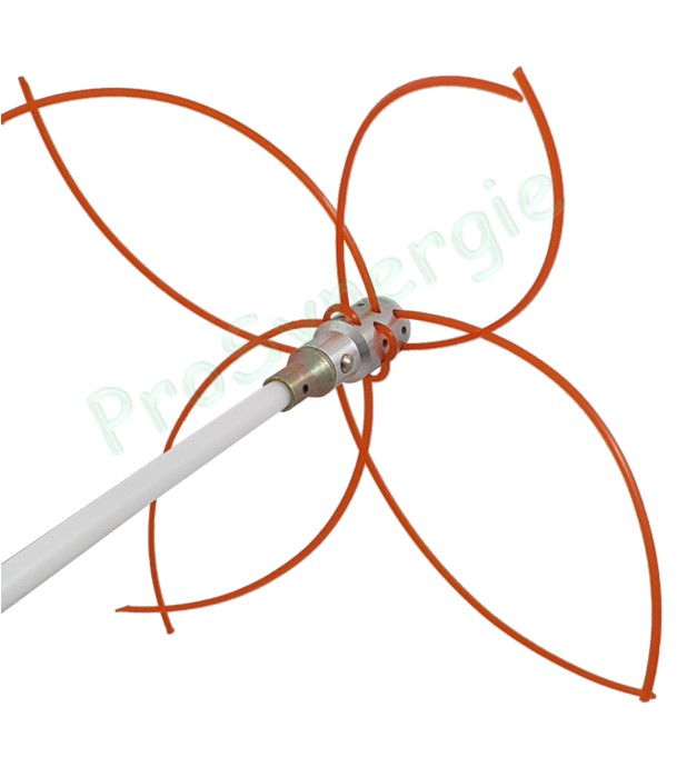 ROULEAU DE 90M DE RECHARGE DE FIBRE CARRE DE 3MM (LE ROULEAU DE 90M)