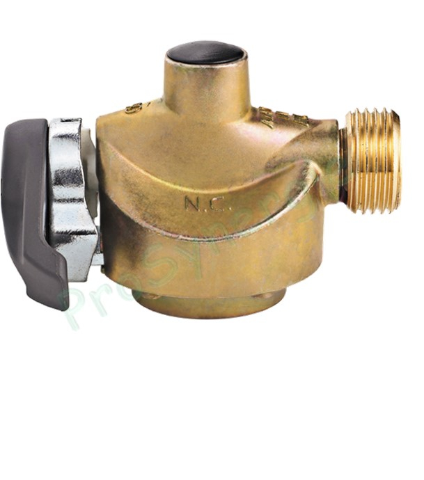 Robinet adaptateur pour bouteille de gaz Twini, Malice et Elfi à pression directe - Valve de Ø 20 mm mâle