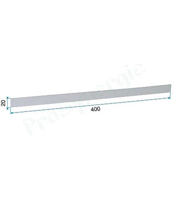 Obturateur adhésif (autocollant) PVC Blanc (recouvrement des fentes d´entrée d´air dans les huisseries