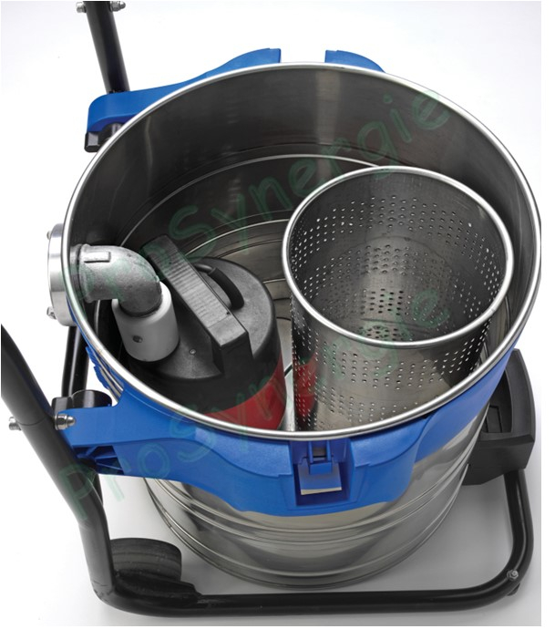 Aspirateur Pompier Attix 751-71 cuve inox 70L - 230mbar - 3600W - Pompe de refoulement