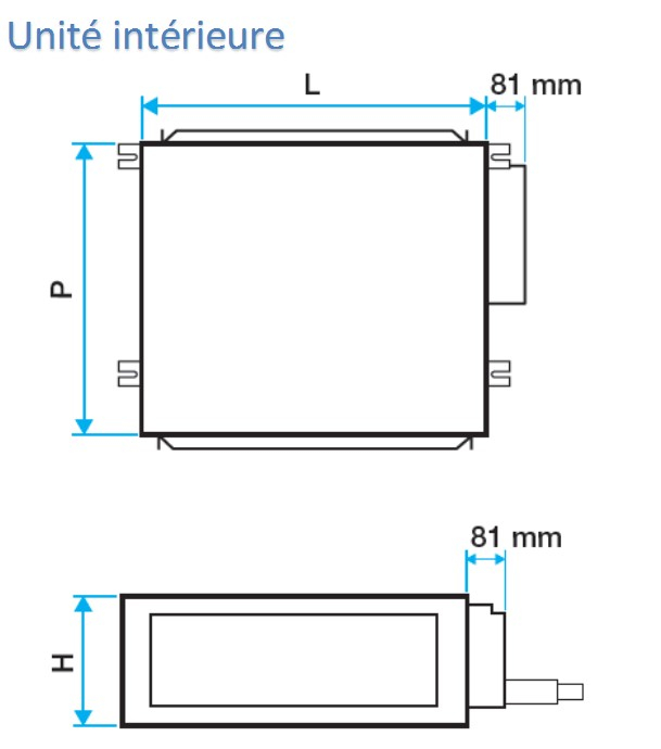 Pompe à Chaleur Air / Air Aldes T.One Horizontale - Modèle 05H - Chauffage