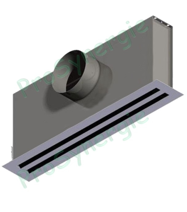 SLS14-1800 Diffuseur linéaire alu anodisé naturel
